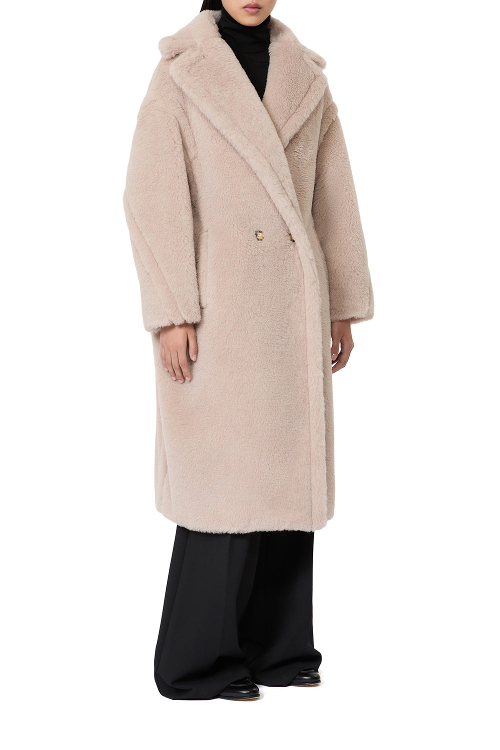 MAX MARA Teddy Bear Icon Coat in alpaca e lana "TEDGIRL"