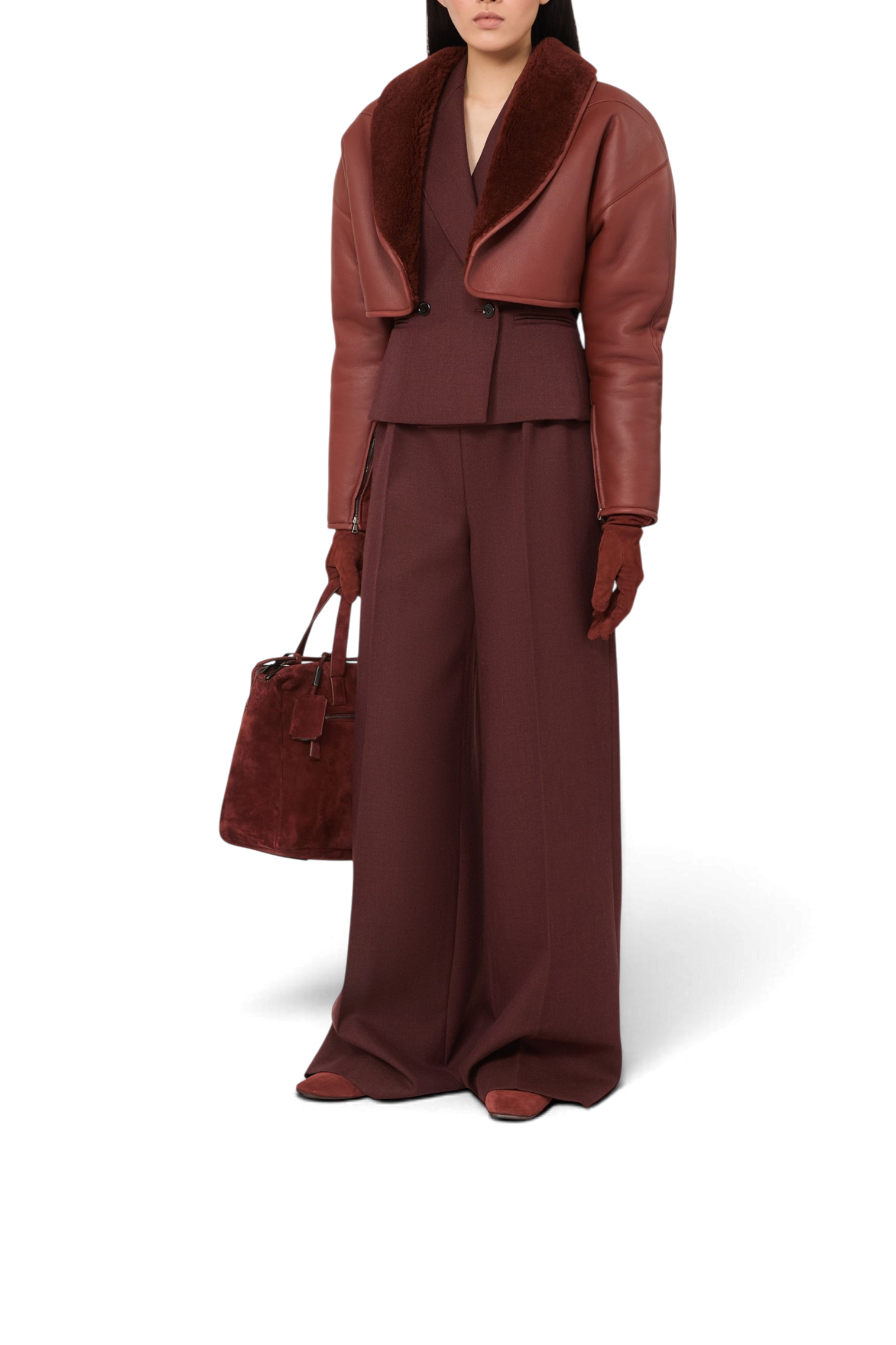 MAX MARA Pantaloni Ruggine