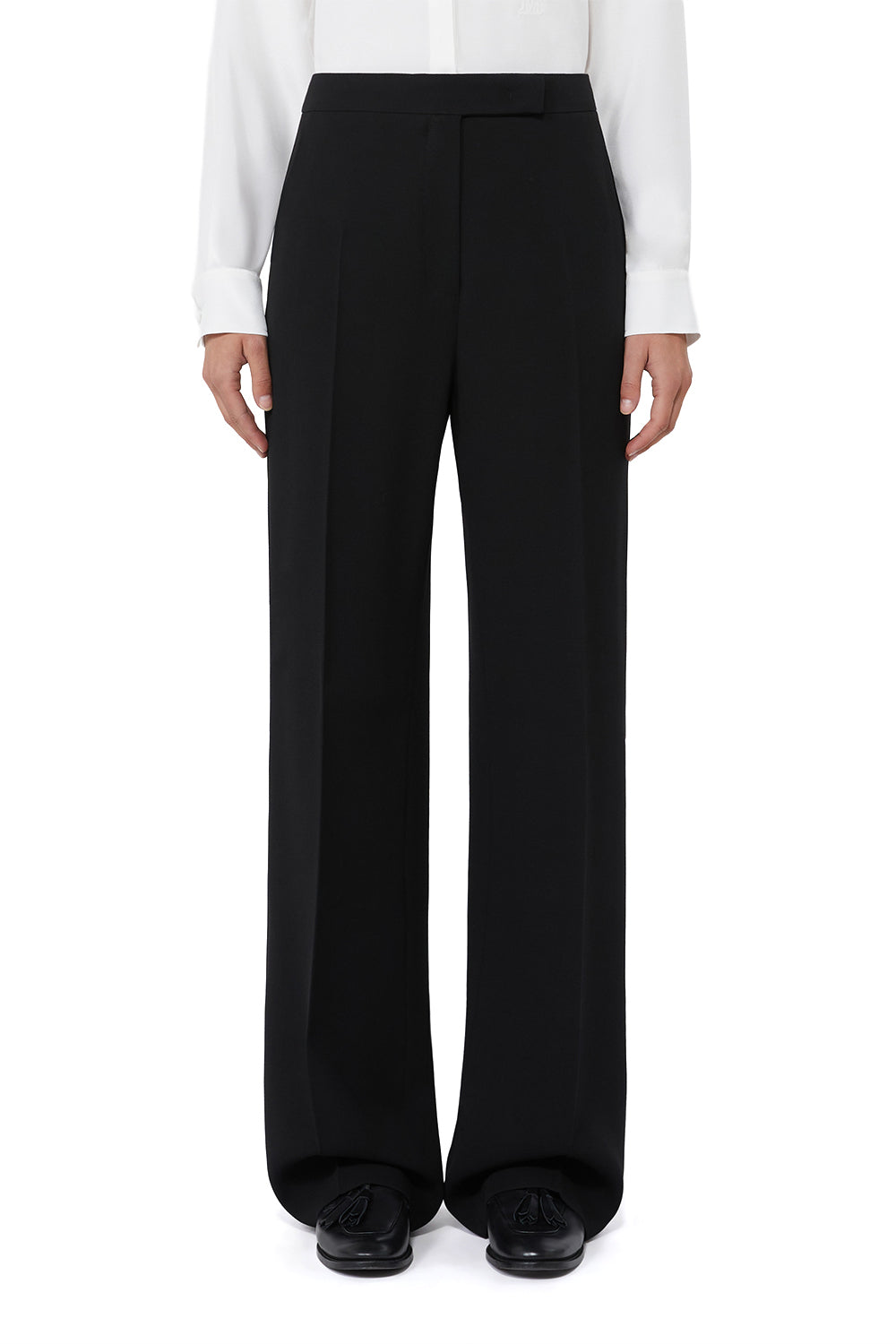 MAX MARA Pantalone in cady di lana "MXMPERIODI"