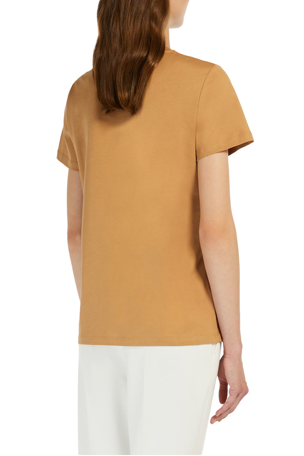 MAX MARA T-shirt in jersey di cotone "PAPAIA"