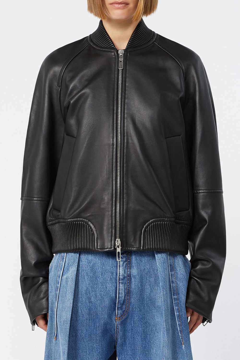 SPORTMAX Bomber in nappa "SPXAMOUR"