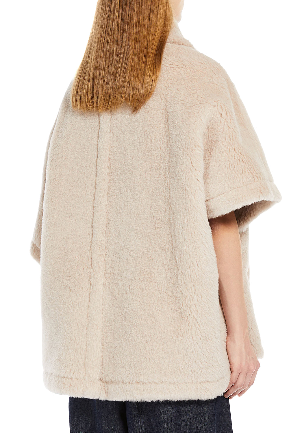 MAX MARA Mantella in Teddy di alpaca e lana "TEBE1"