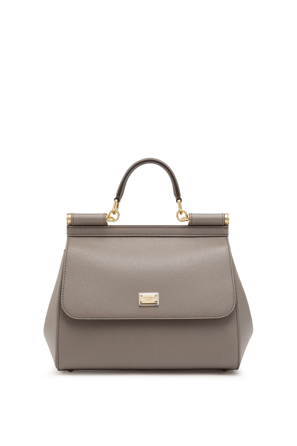 DOLCE & GABBANA Borsa a mano Sicily grande in pelle di vitello dauphine