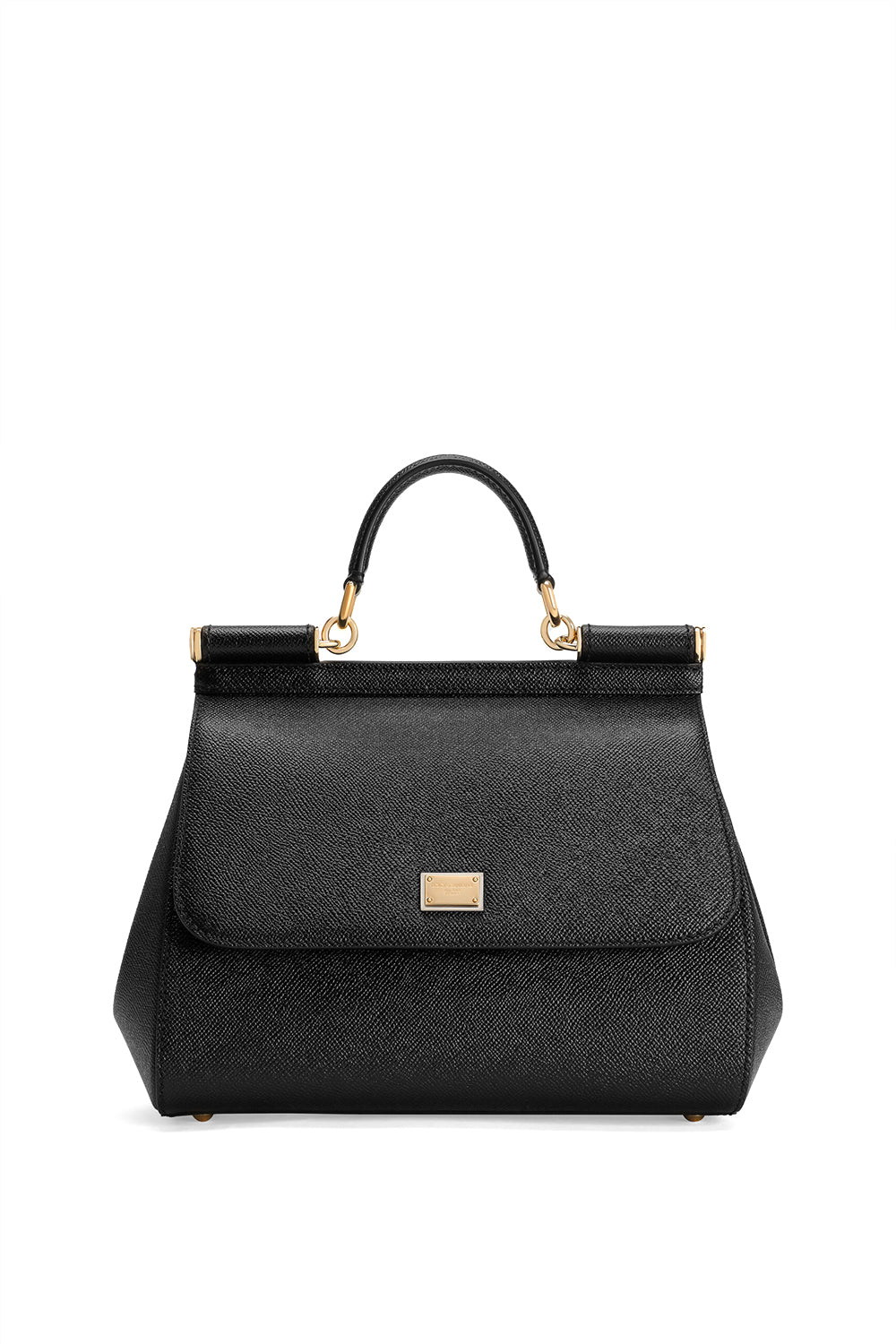DOLCE & GABBANA Borsa a mano Sicily grande in pelle di vitello dauphine