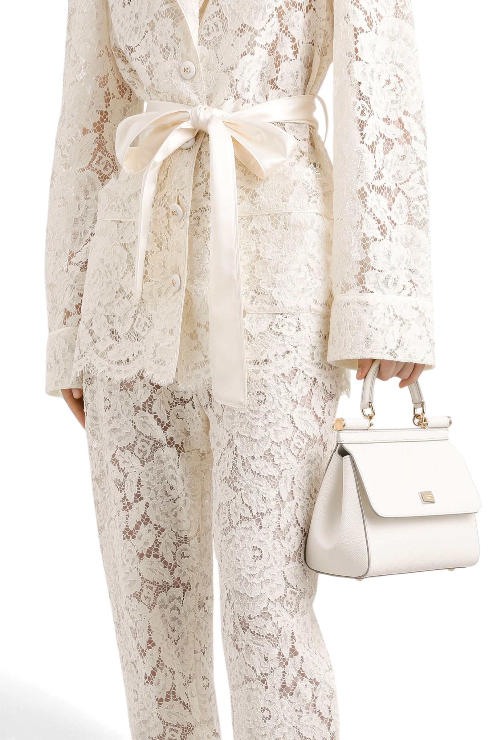 DOLCE & GABBANA Borsa a mano Sicily piccola in pelle di vitello dauphine