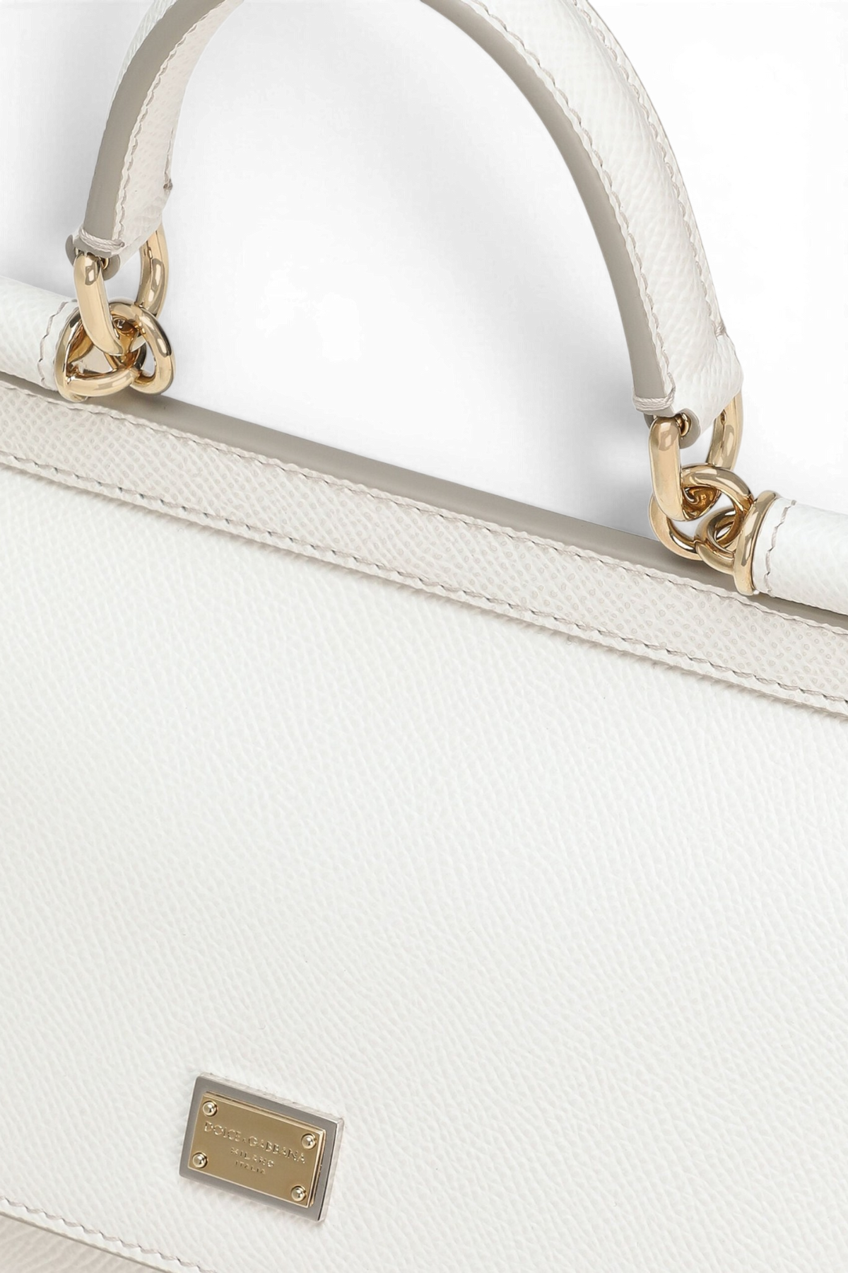 DOLCE & GABBANA Borsa a mano Sicily piccola in pelle di vitello dauphine