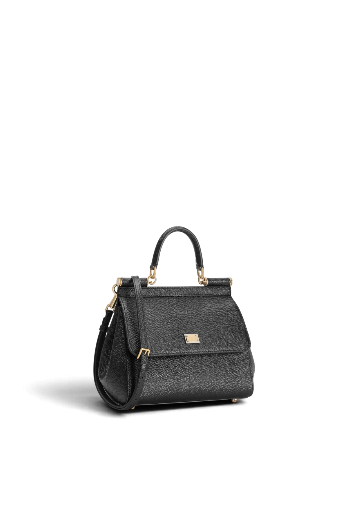 DOLCE & GABBANA Borsa a mano Sicily piccola in pelle di vitello dauphine