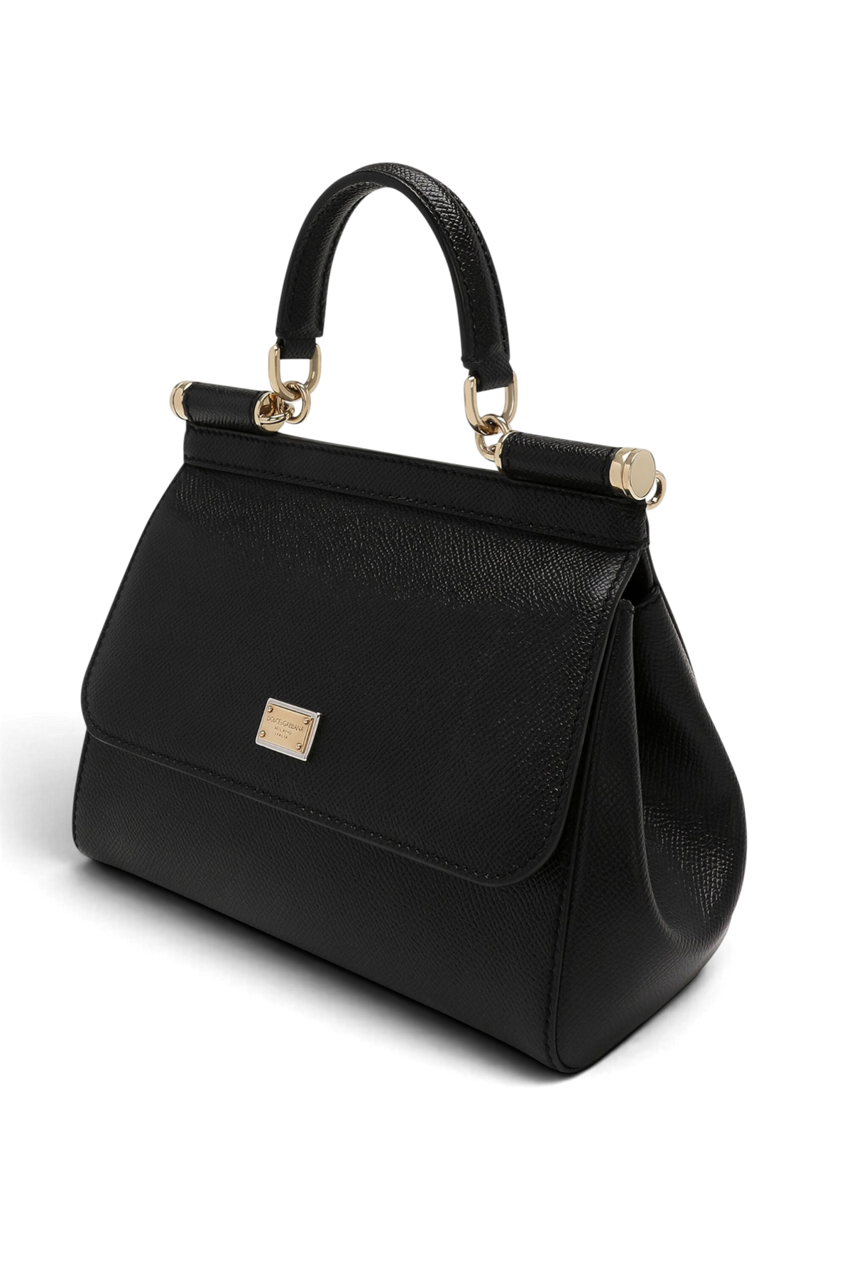 DOLCE & GABBANA Borsa a mano Sicily piccola in pelle di vitello dauphine