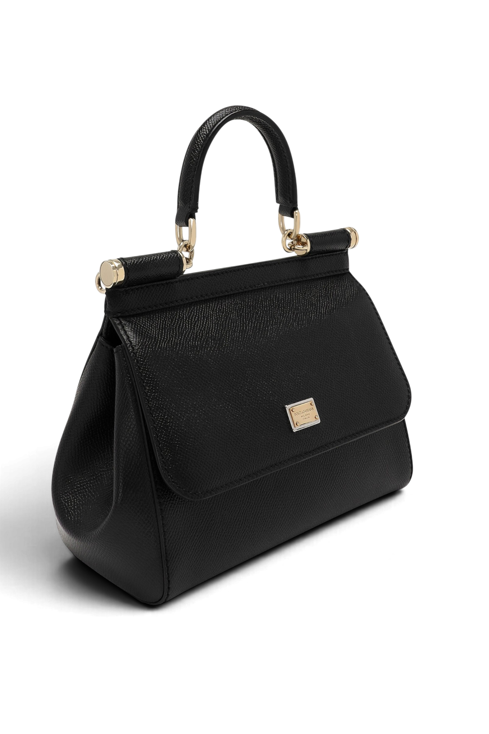 DOLCE & GABBANA Borsa a mano Sicily piccola in pelle di vitello dauphine