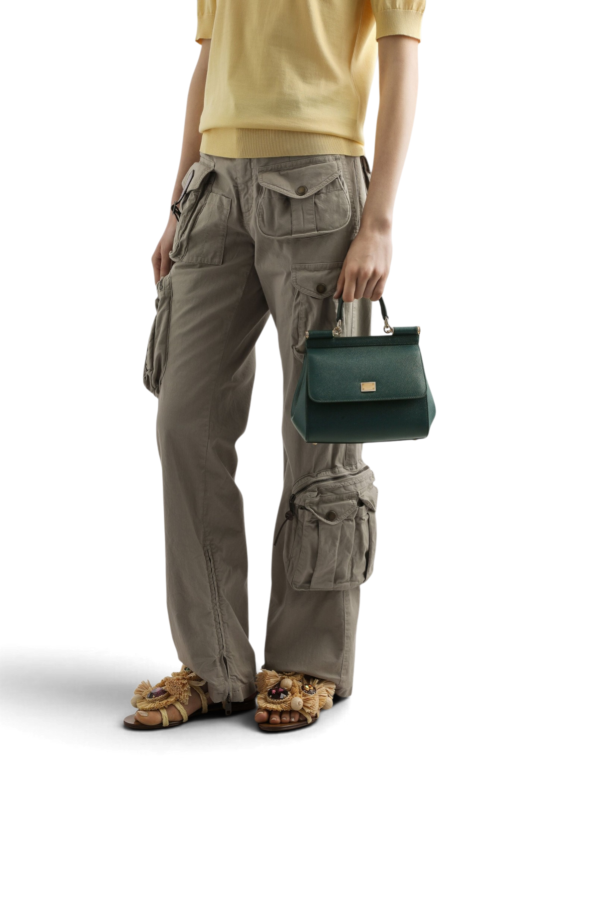 DOLCE & GABBANA Borsa a mano Sicily piccola in pelle di vitello dauphine