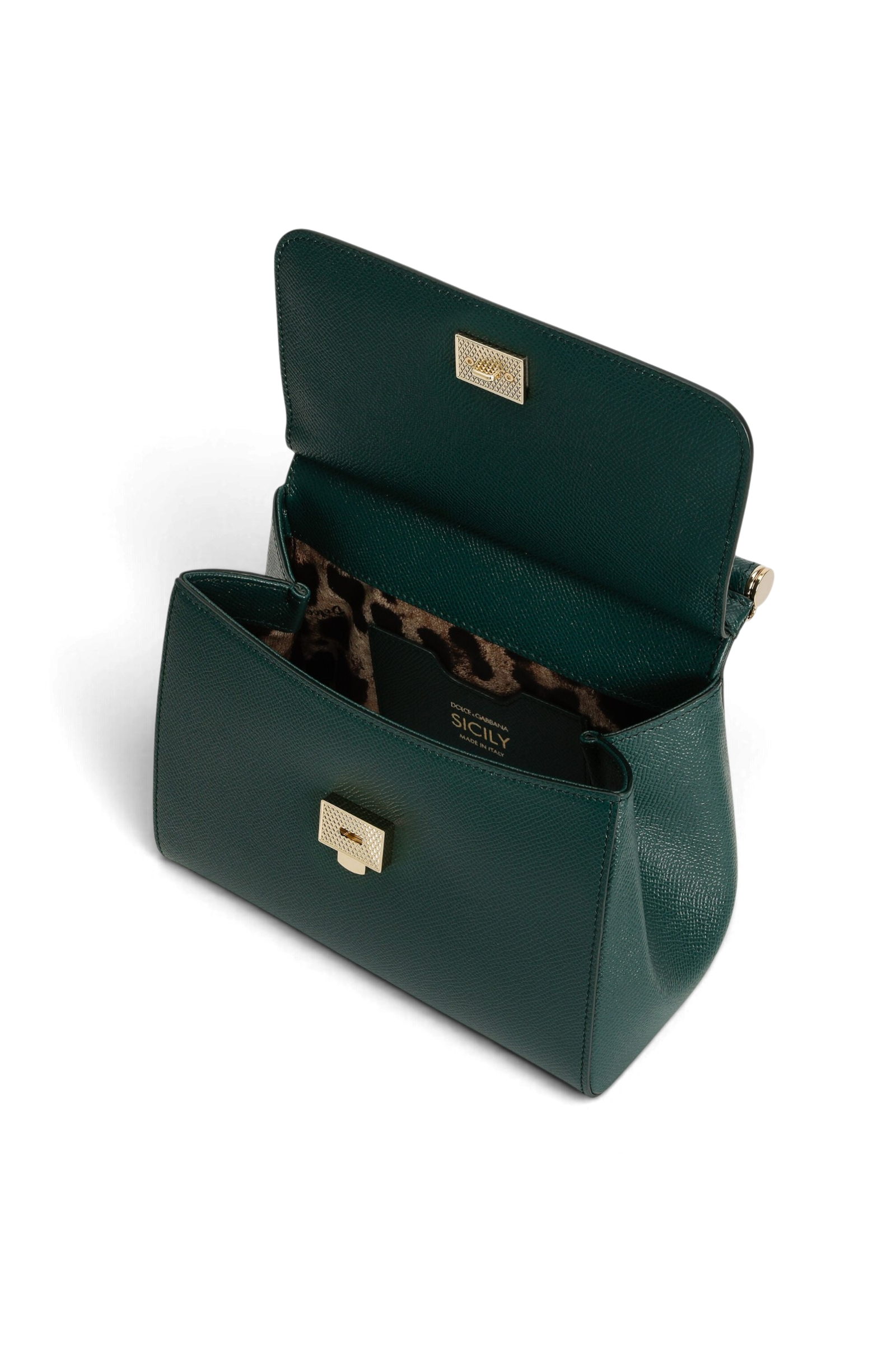 DOLCE & GABBANA Borsa a mano Sicily piccola in pelle di vitello dauphine