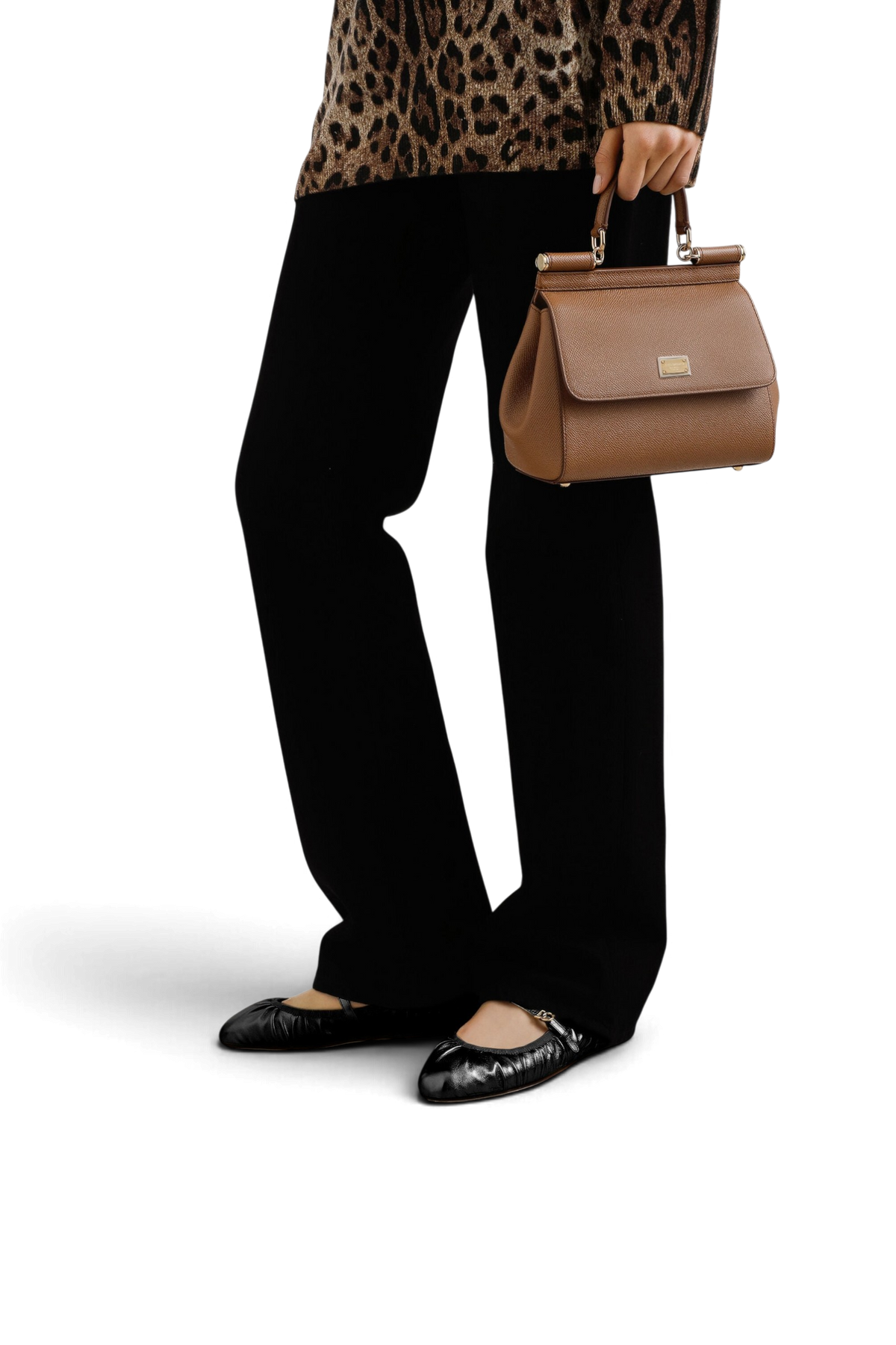 DOLCE & GABBANA Borsa a mano Sicily piccola in pelle di vitello dauphine