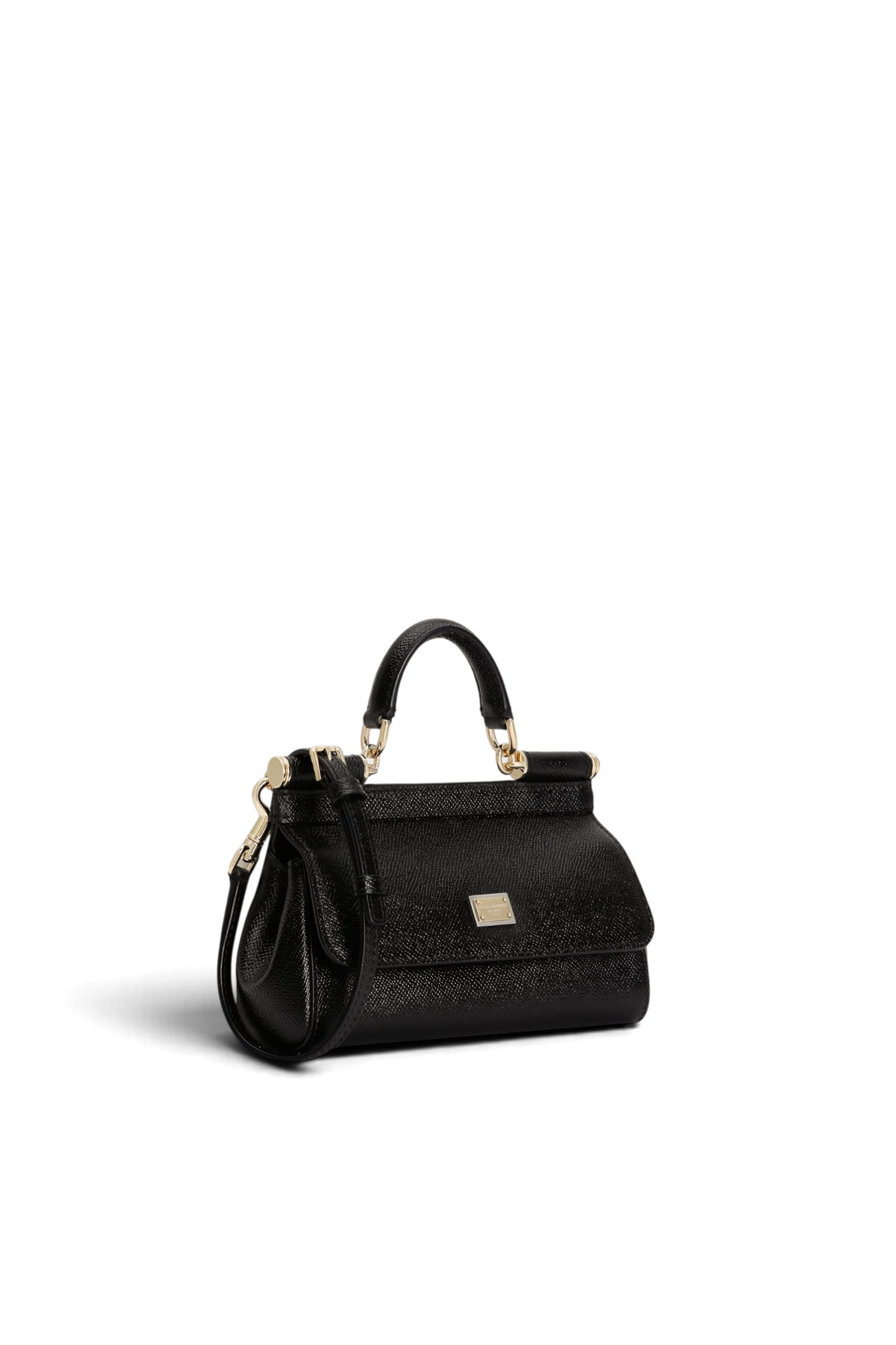 DOLCE & GABBANA Borsa a mano Sicily mini in pelle di vitello