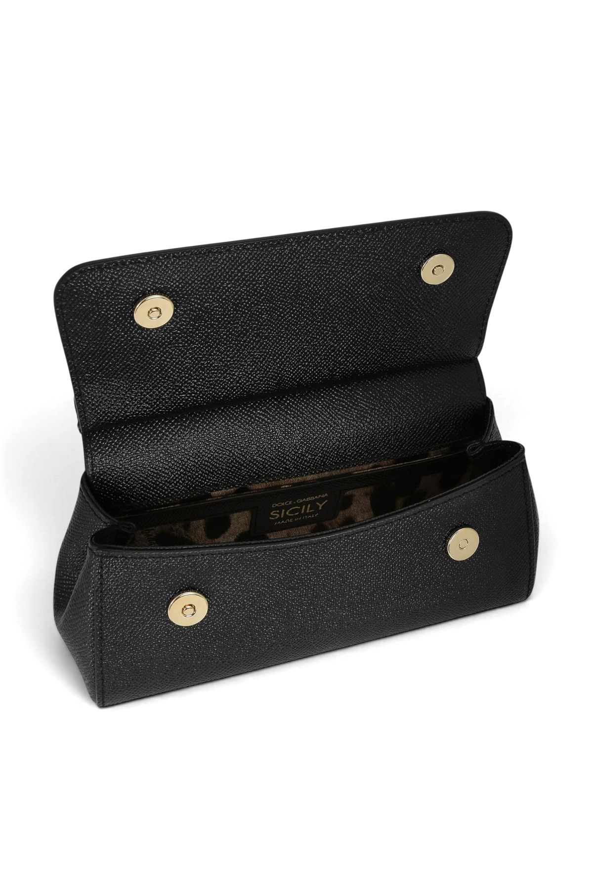 DOLCE & GABBANA Borsa a mano Sicily mini in pelle di vitello