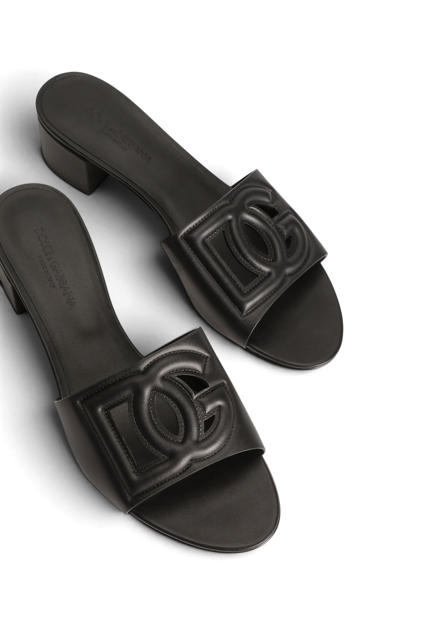 DOLCE & GABBANA Mule in pelle di vitello