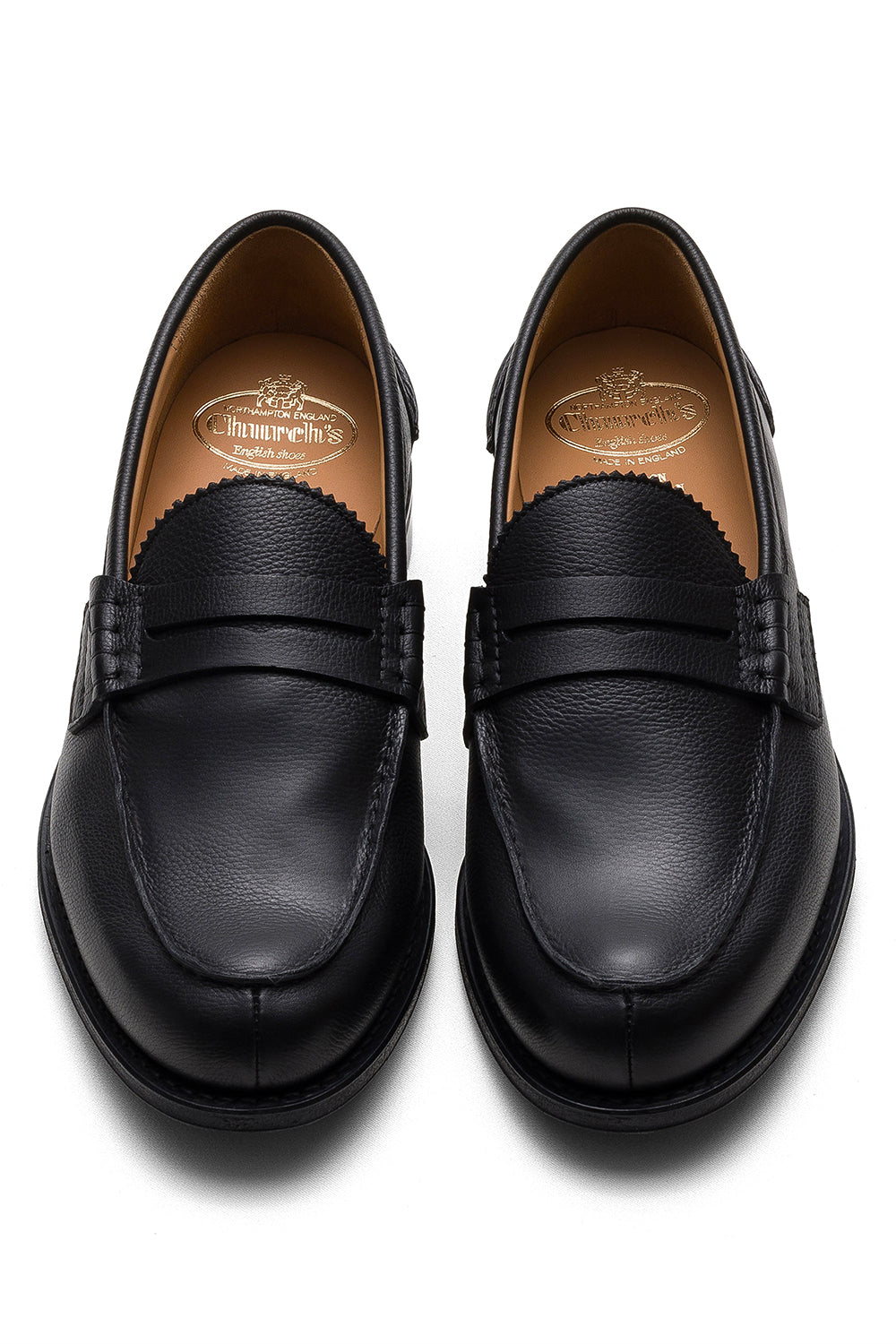 CHURCH'S Grain Calfskin Loafer