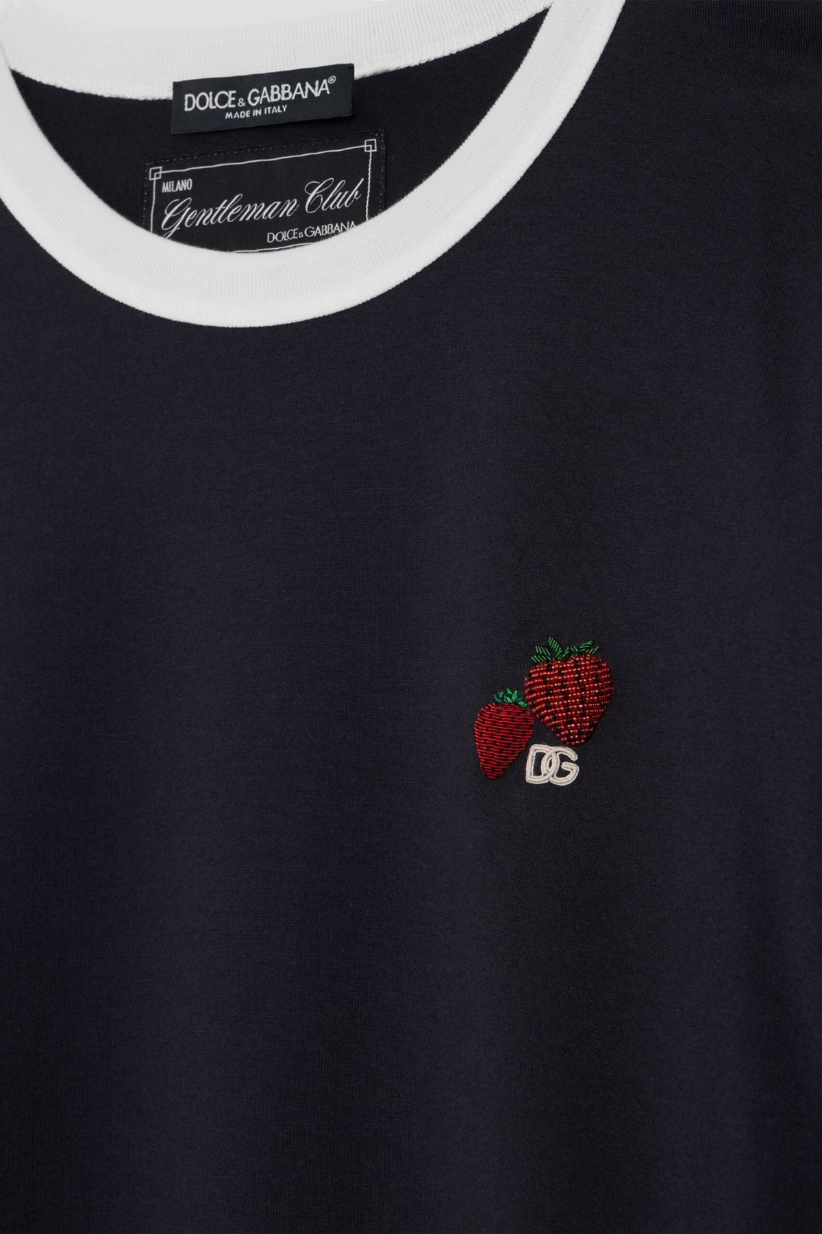 DOLCE & GABBANA 衬衫和上衣 BLU SCURISSIMO 1