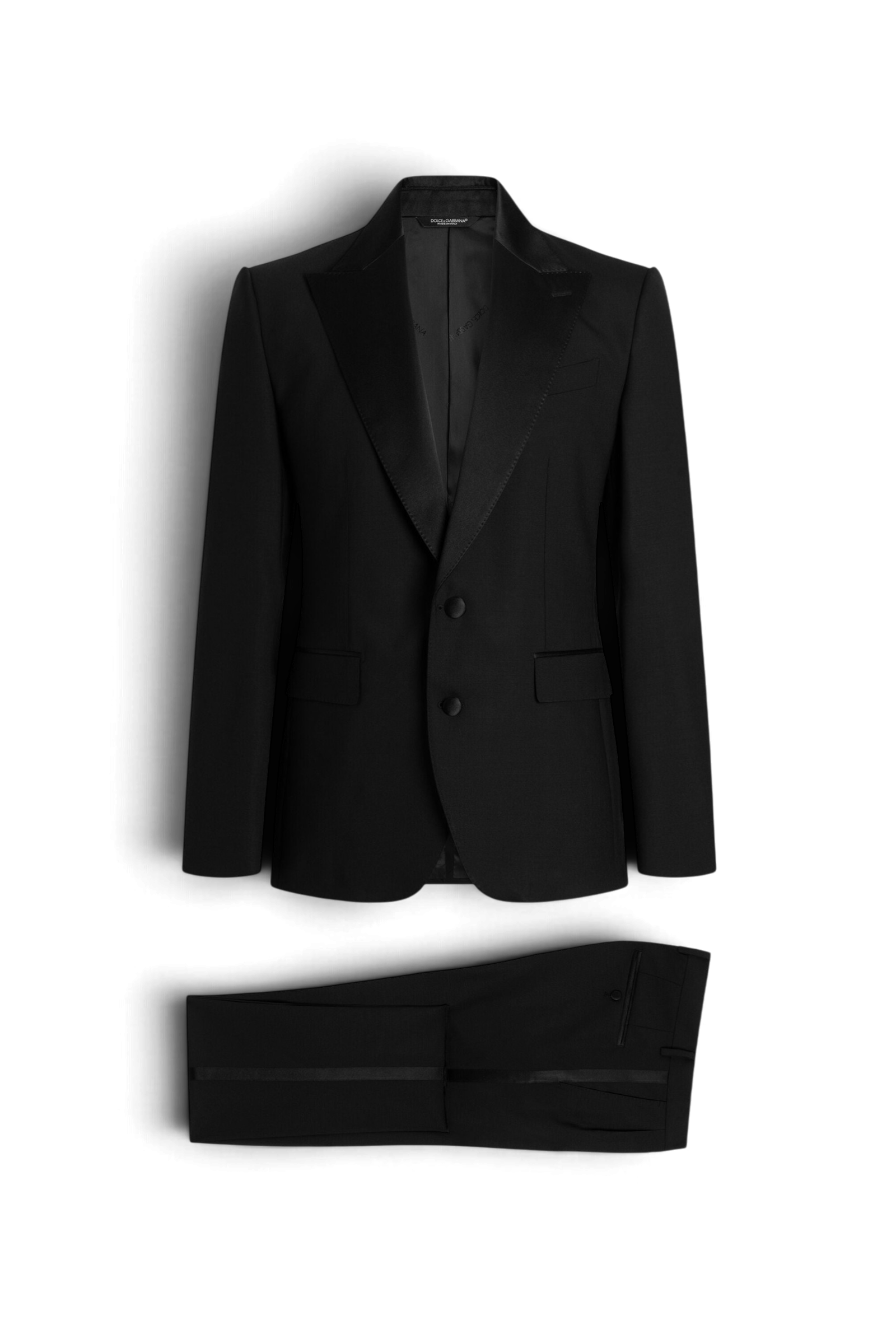 DOLCE & GABBANA Abito tuxedo sicilia light monopetto in lana