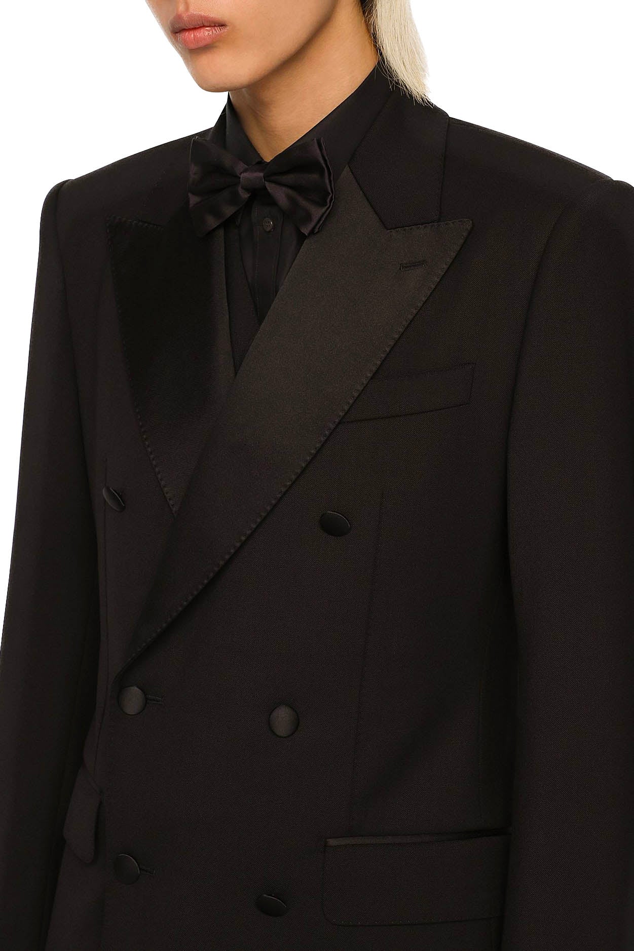 DOLCE & GABBANA Abito tuxedo sicilia tre pezzi lana stretch