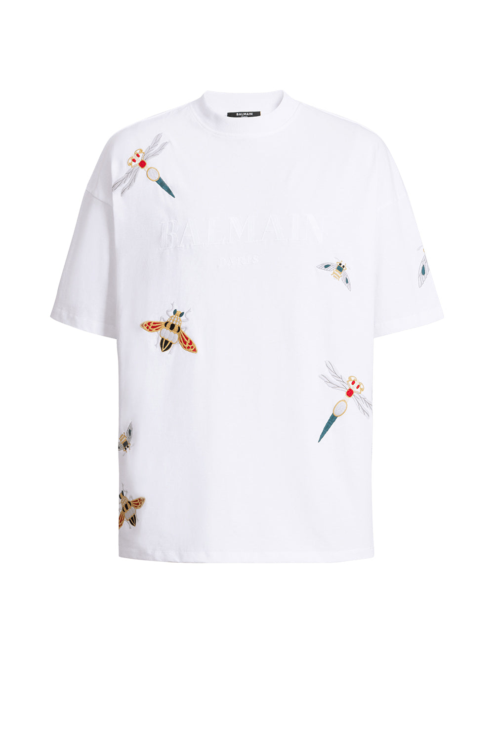 BALMAIN T-shirt Balmain Insect ricamata