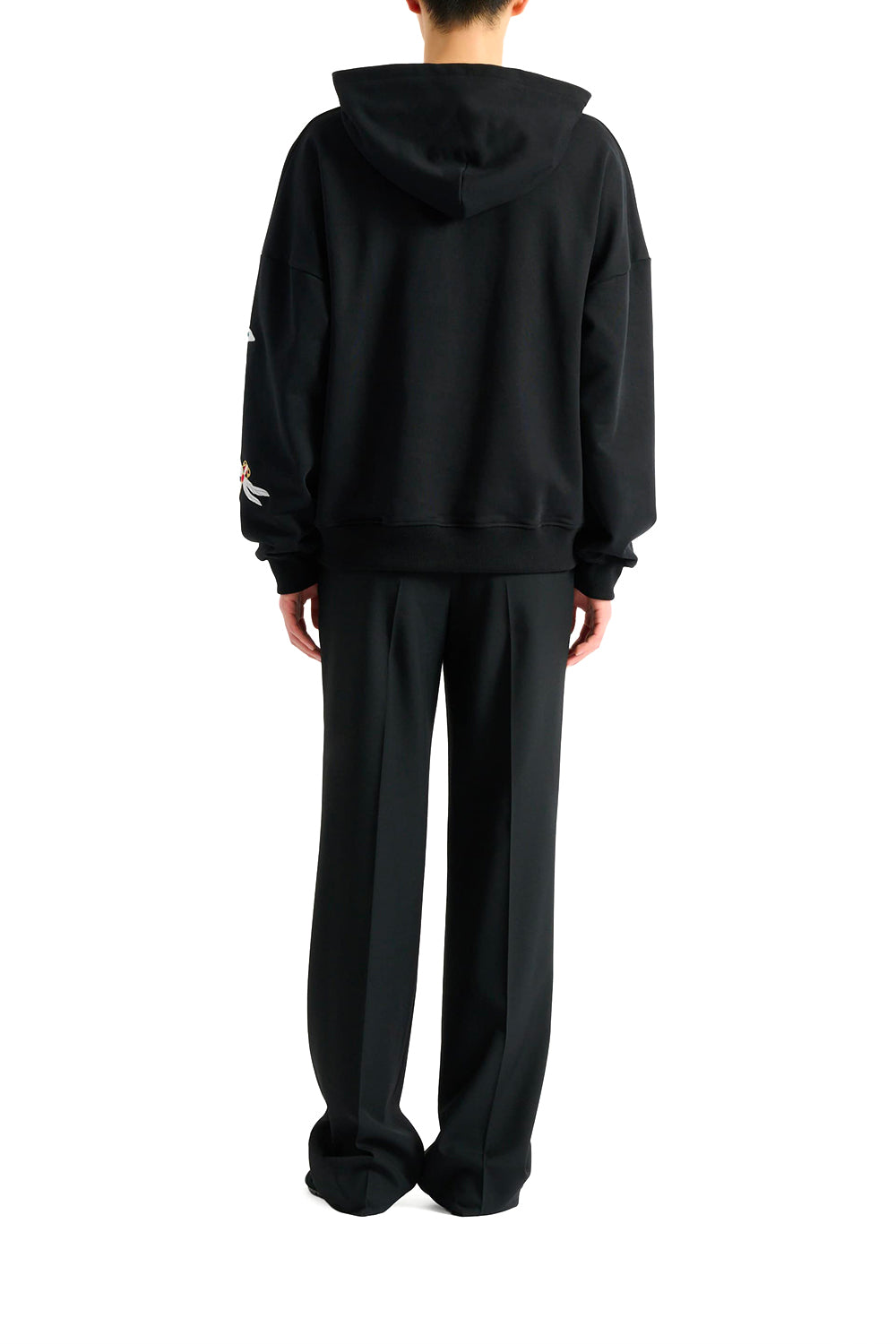 BALMAIN Felpa con cappuccio Balmain Insect ricamata