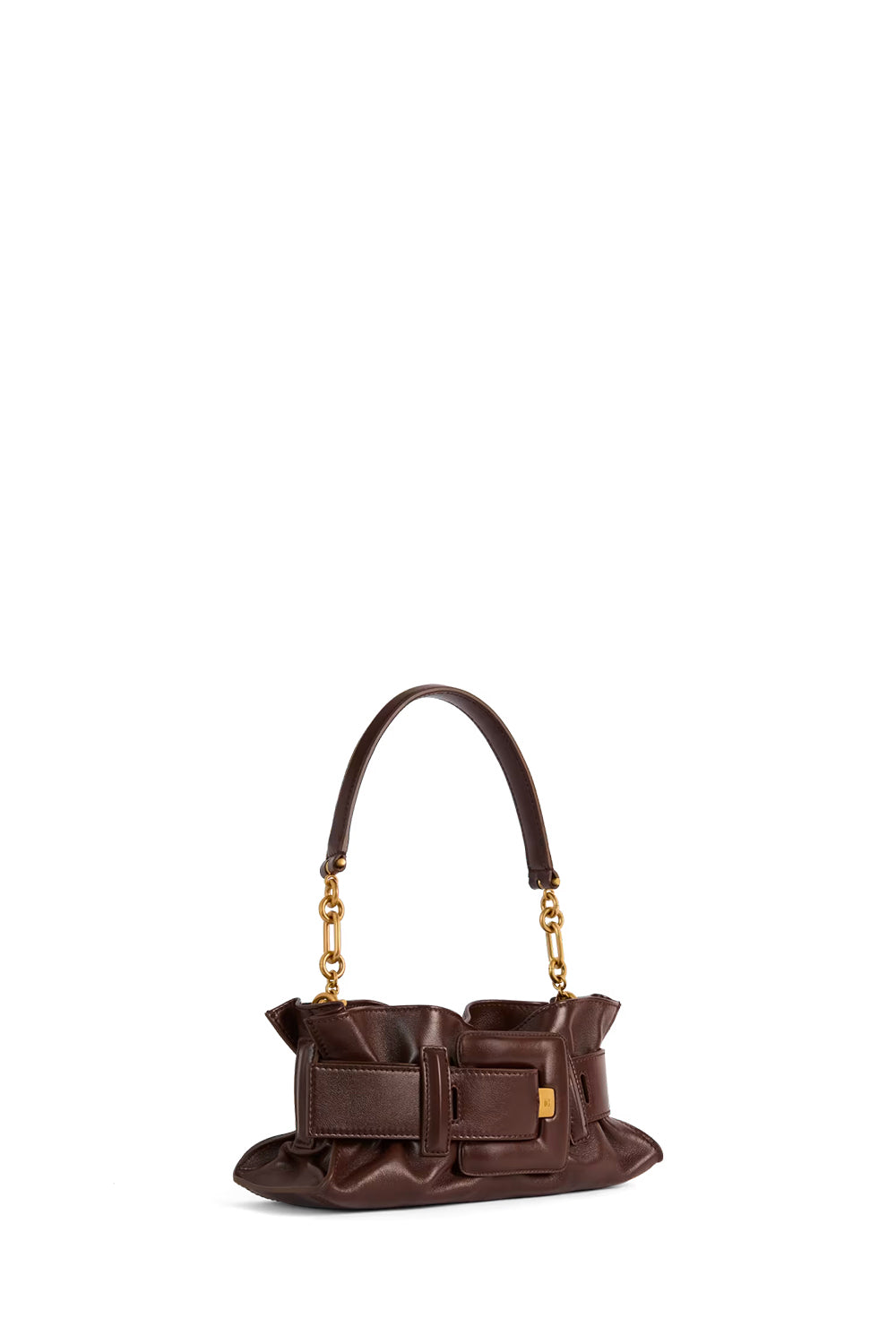 BALMAIN Borsa ANTHEM Mini in pelle liscia