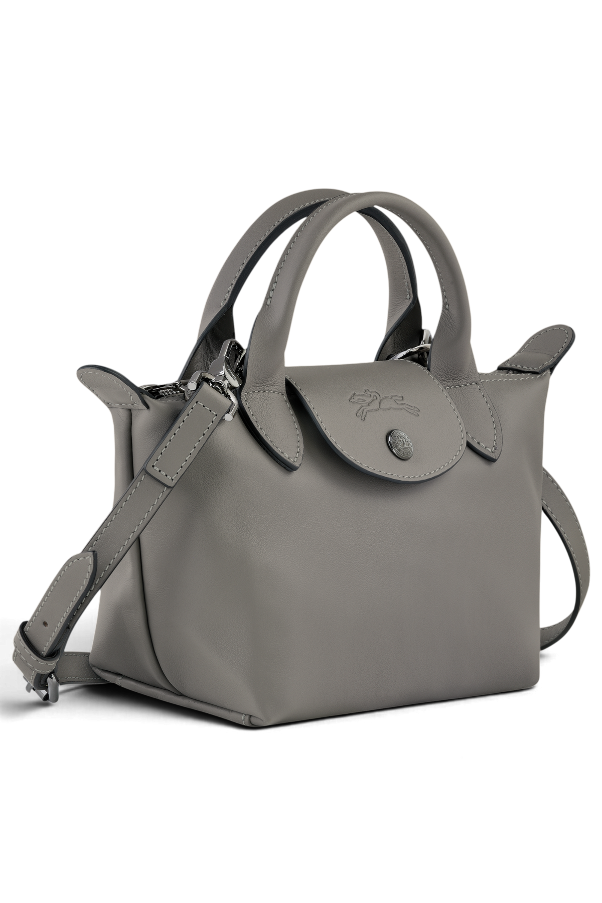 LONGCHAMP Borsa con manico XS Le Pliage Xtra – Tortora