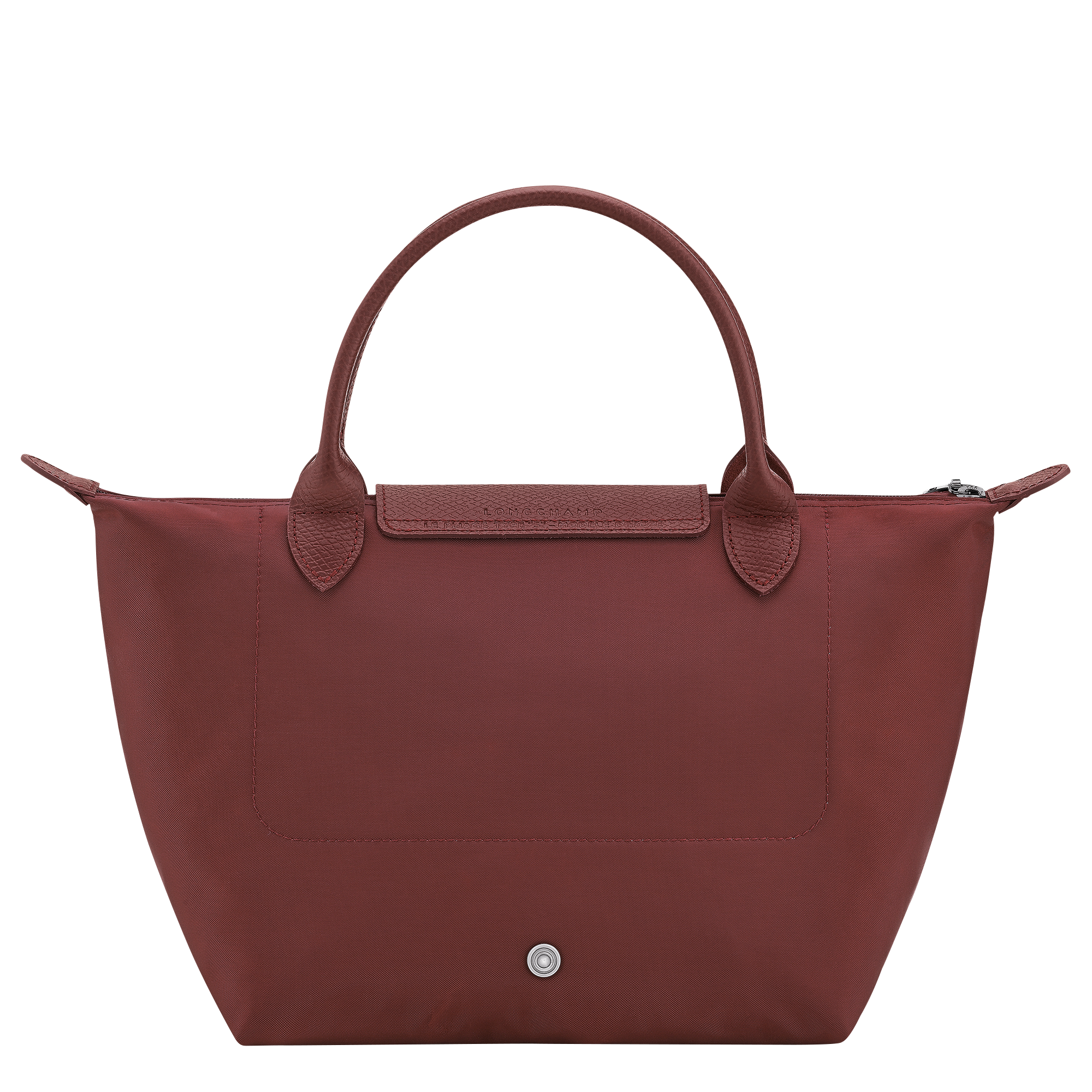 LONGCHAMP Borsa compatta 23×22×14 cm in tela riciclata, leggera 196 g, ideale per chi cerca stile sostenibile