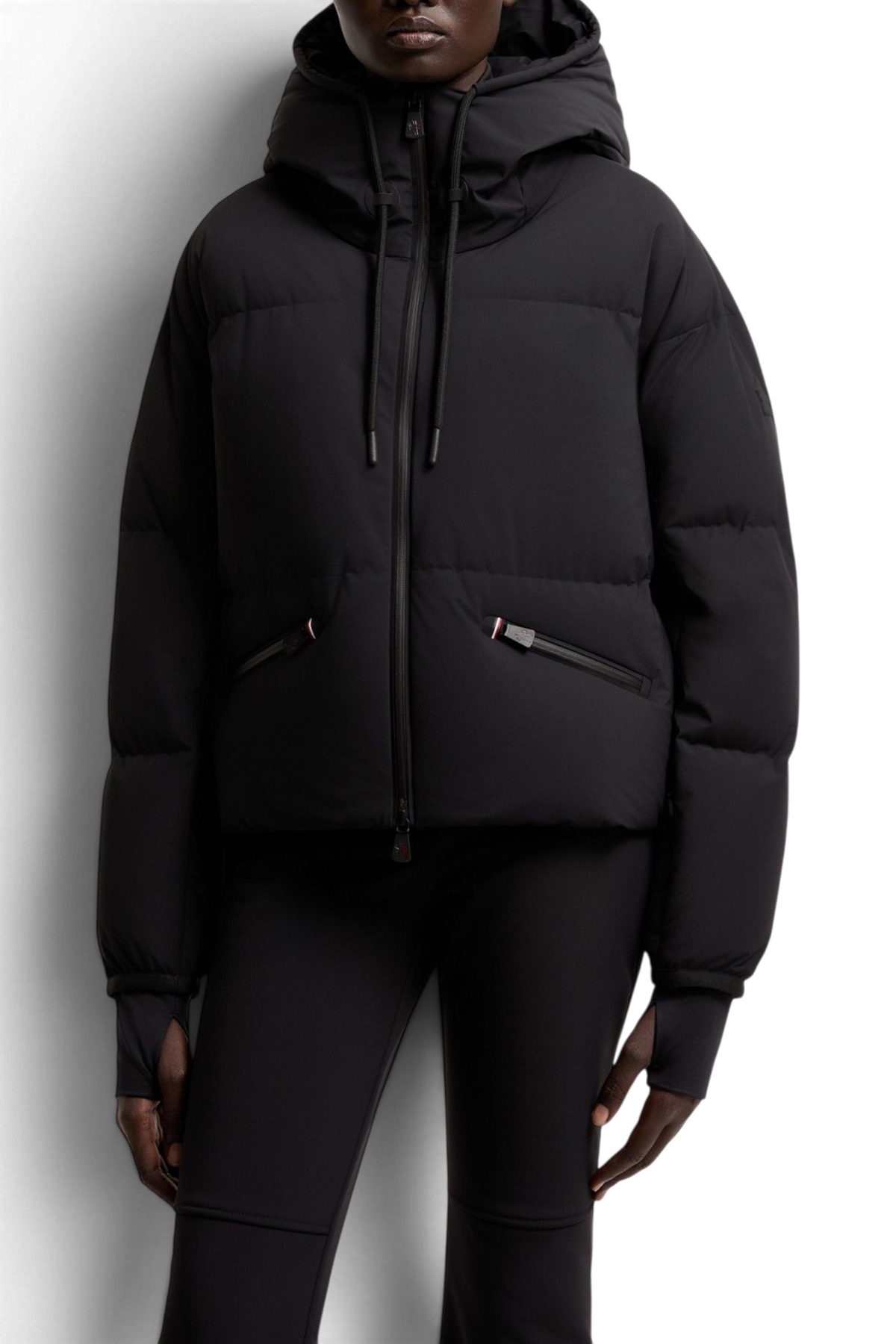 MONCLER GRENOBLE Isolierte Skijacke mit Kapuze Allesaz