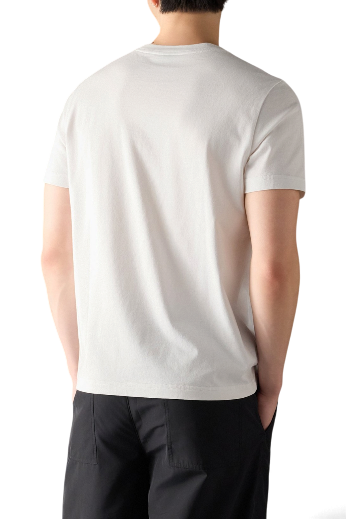MOOSE KNUCKLES CRESCENT T-SHIRT – WHITE