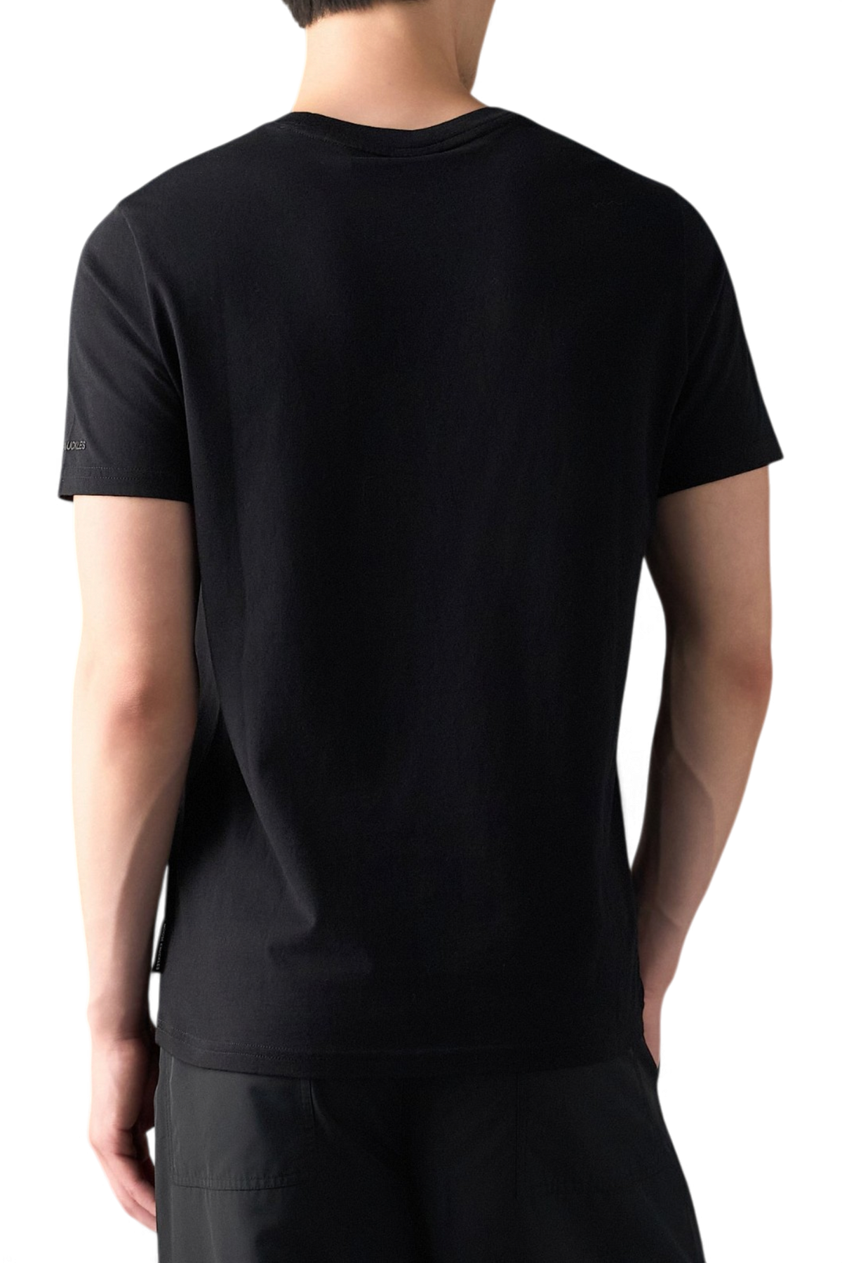 MOOSE KNUCKLES CRESCENT T-SHIRT – BLACK