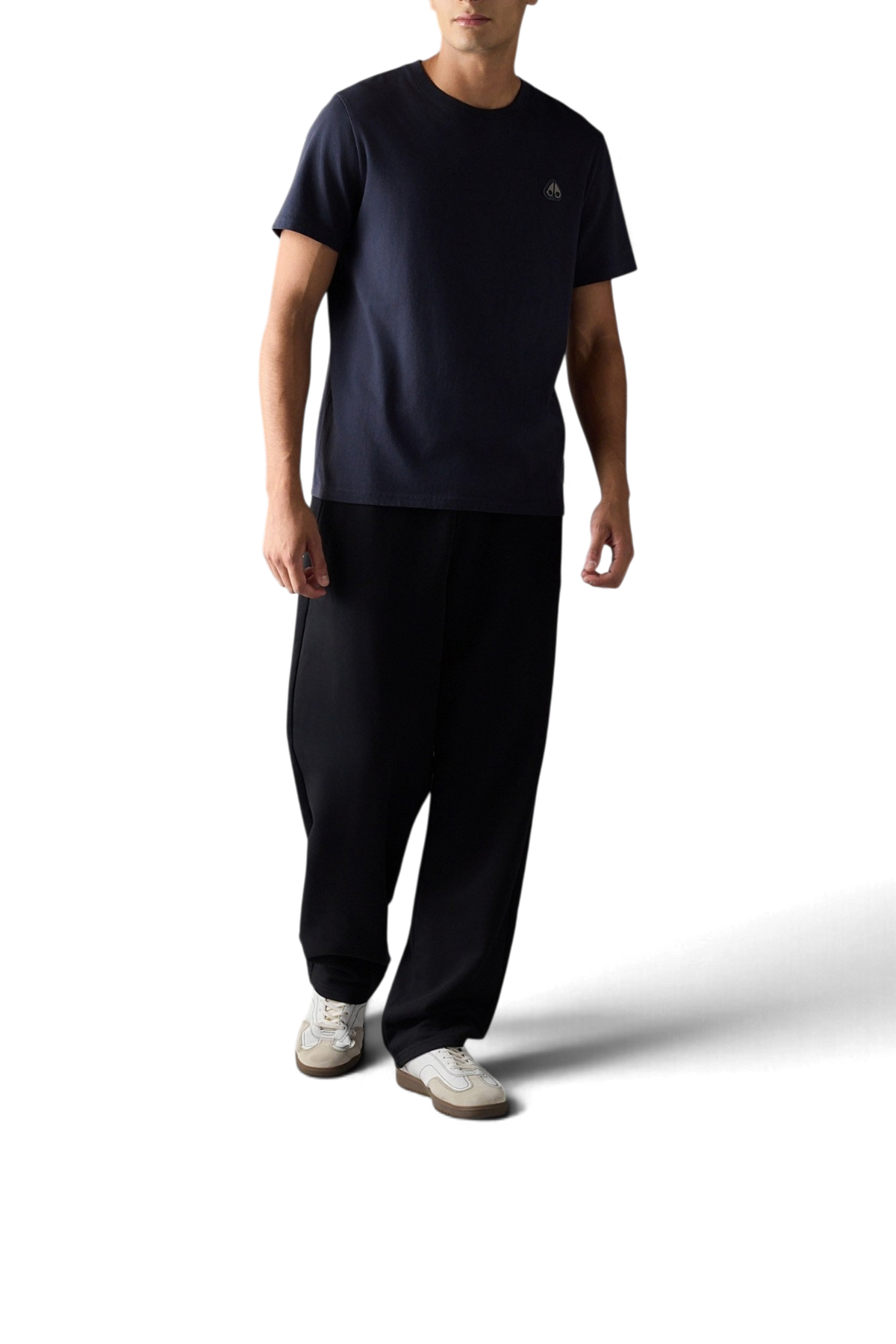 MOOSE KNUCKLES CRESCENT T-SHIRT – NAVY