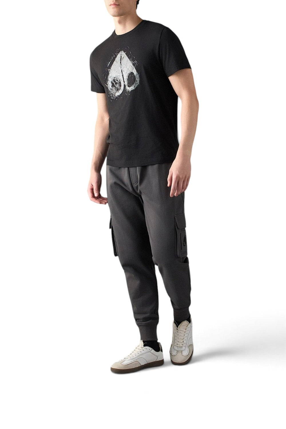 MOOSE KNUCKLES icebreak logo t-shirt