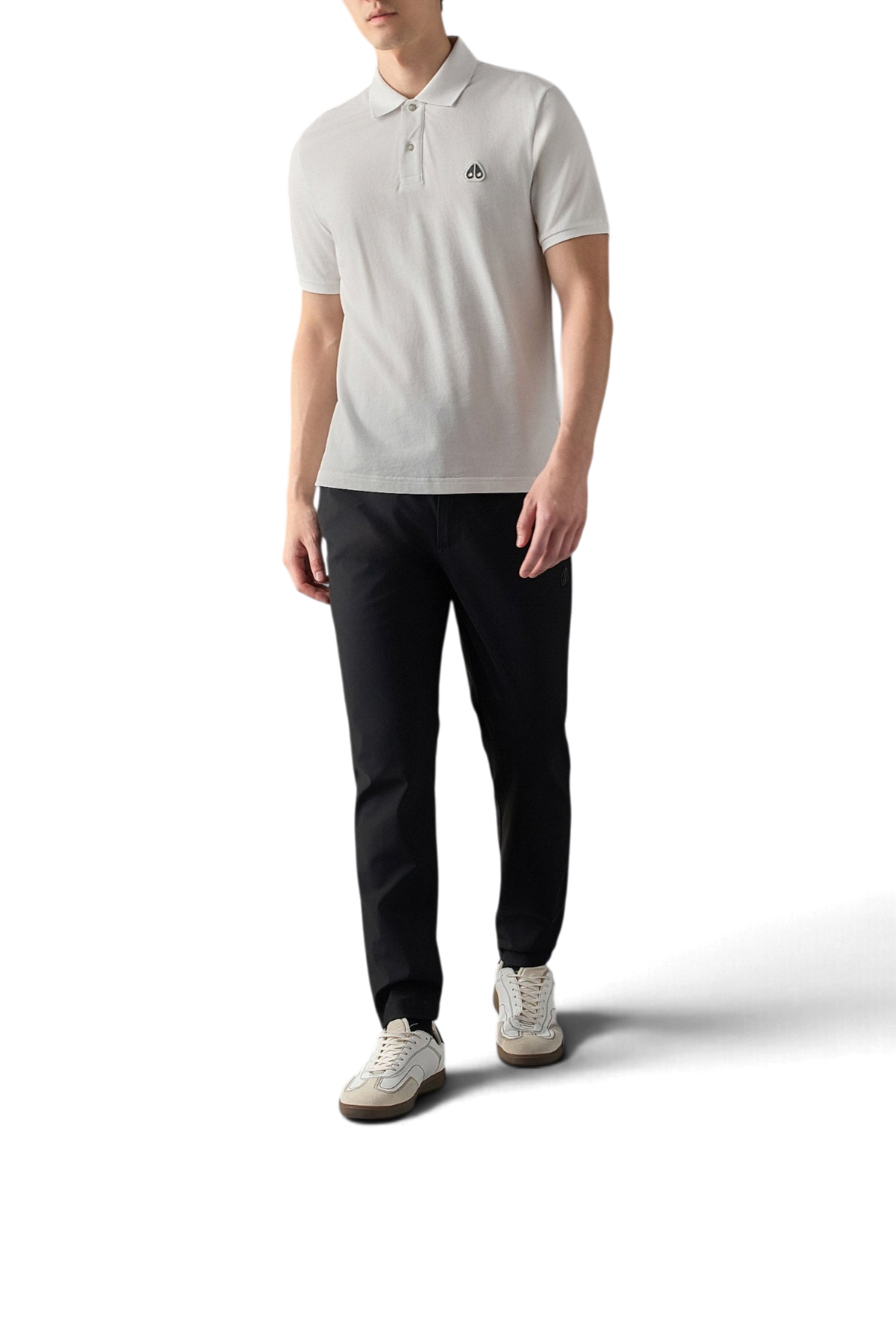 MOOSE KNUCKLES EVERETT POLO – WHITE