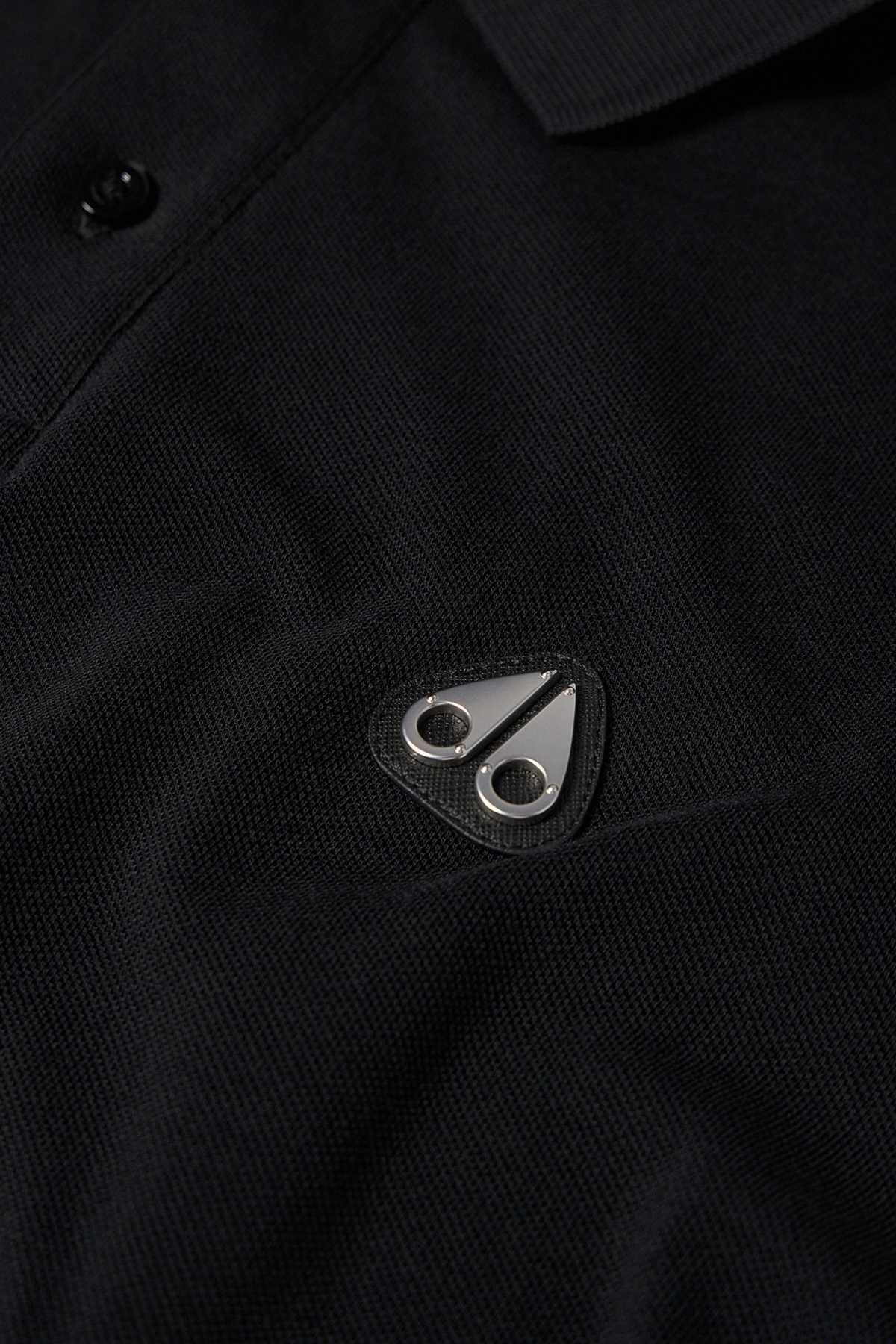 MOOSE KNUCKLES EVERETT POLO – BLACK