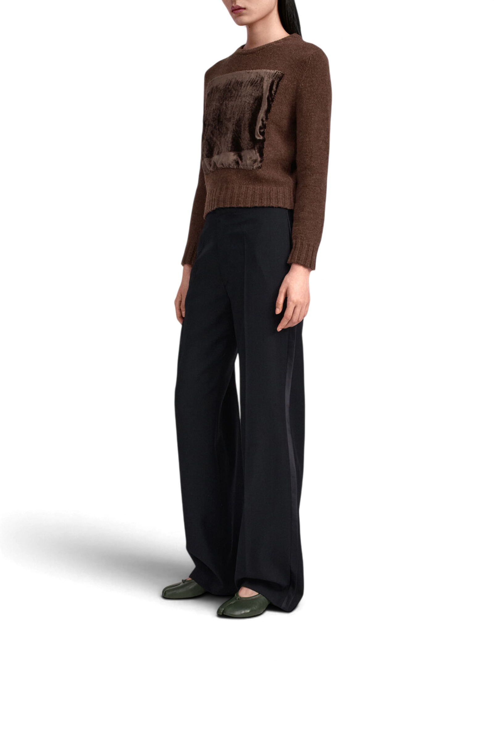 MAISON MARGIELA Camicie e top BROWN