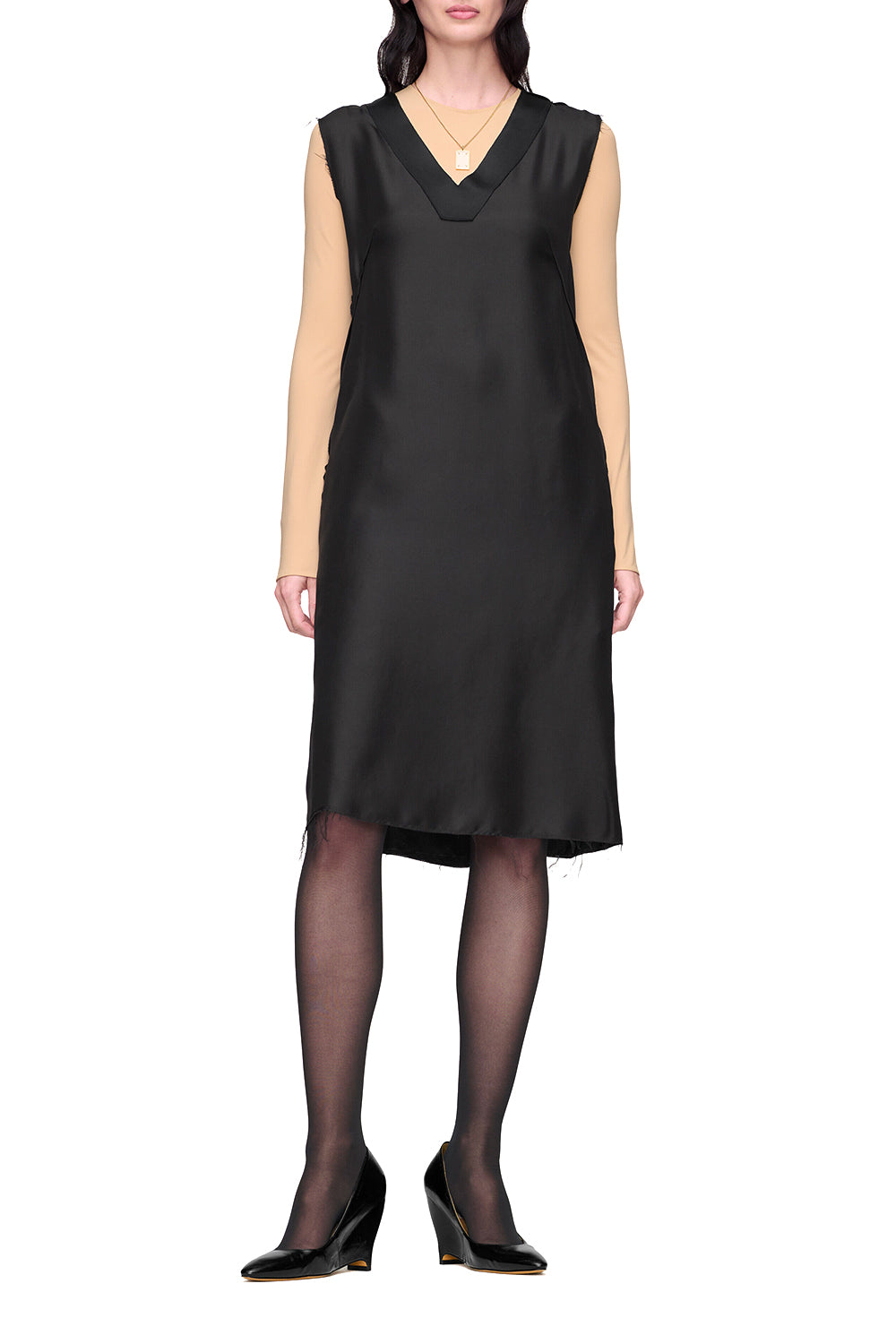 MAISON MARGIELA Abito Midi In Seta