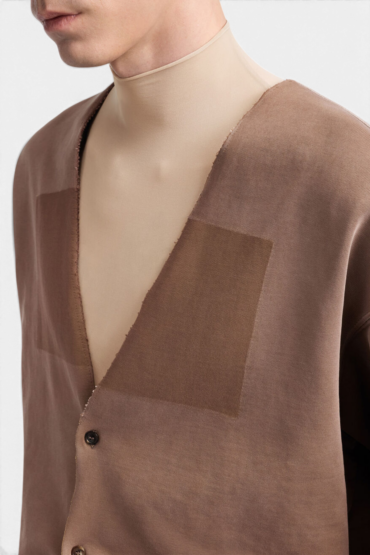 MAISON MARGIELA Camicie e top Mocha