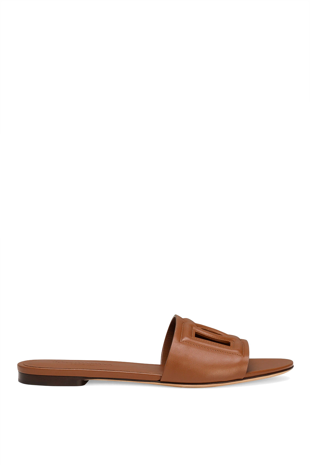 DOLCE & GABBANA Slide in pelle di vitello
