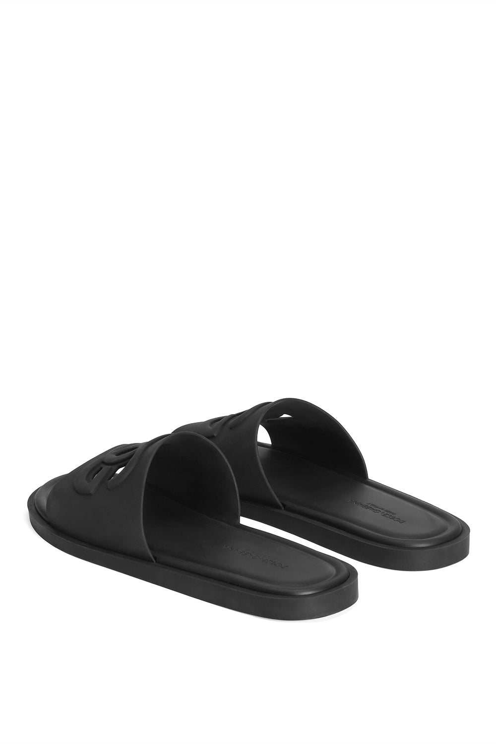 DOLCE & GABBANA Slide beachwear in gomma