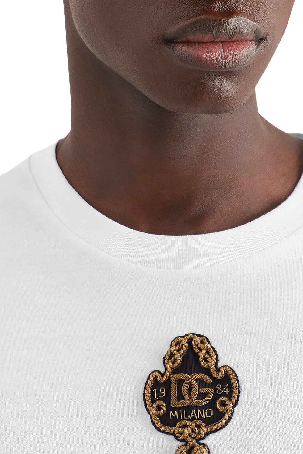 DOLCE & GABBANA Cotton T-shirt with Patch