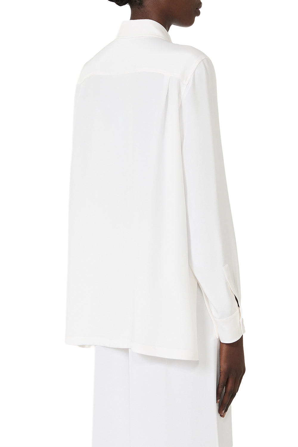 MAX MARA Camicia in crêpe de Chine di seta "MXMGERANIO"