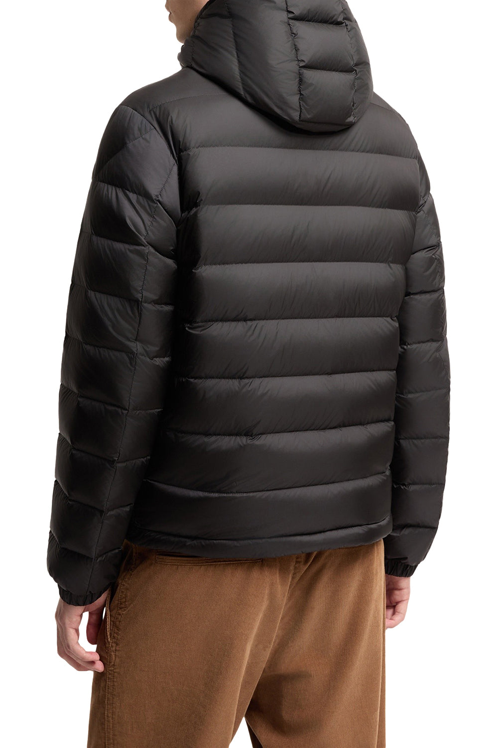 MONCLER Piumino corto Verith con cappuccio
