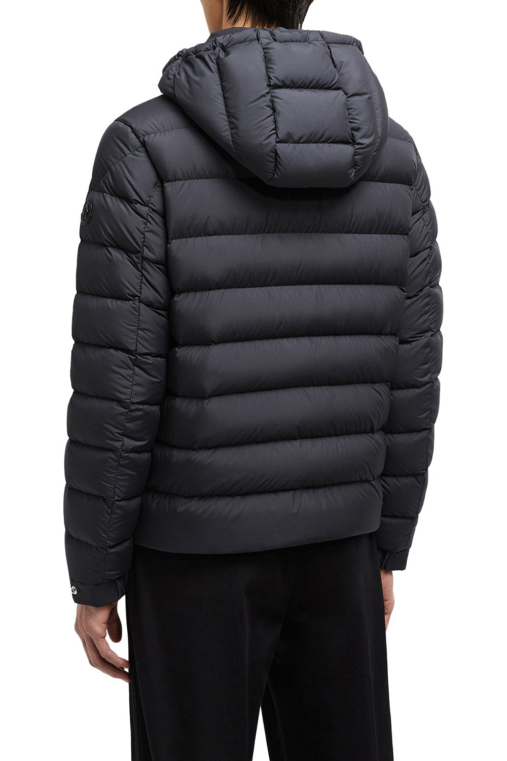 MONCLER Piumino corto Arneb con cappuccio