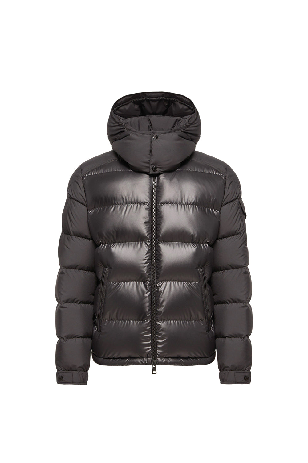 MONCLER Piumino corto Moncler Maya con cappuccio
