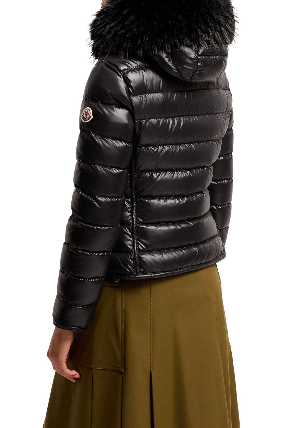 MONCLER Kurze Daunenjacke „Badyeffe“ mit Kapuze