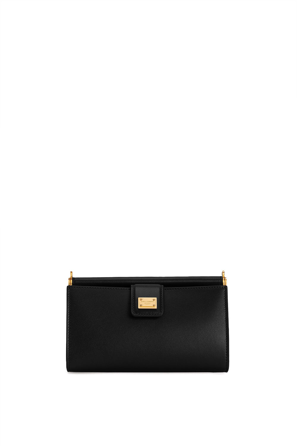 DOLCE & GABBANA Phone bag in plongé calfskin