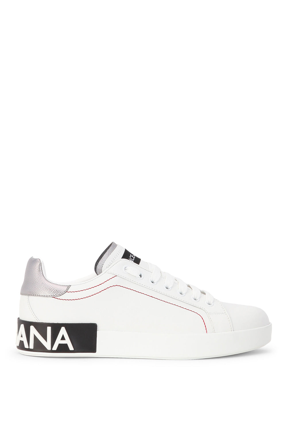 DOLCE & GABBANA Sneaker Portofino in pelle di vitello nappata