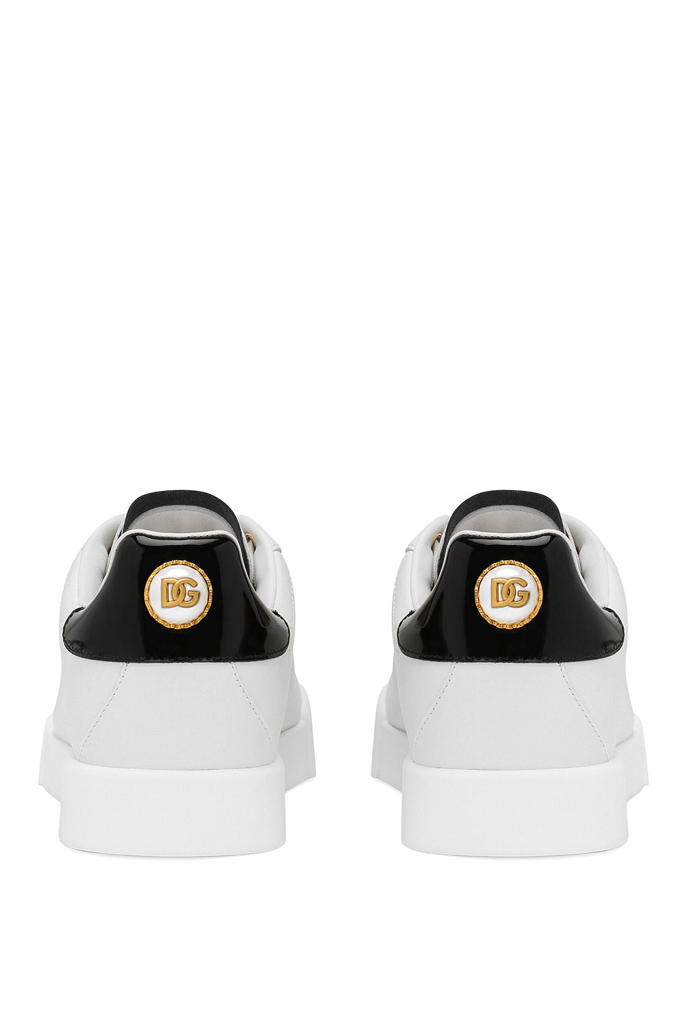 DOLCE & GABBANA Sneakers „Portofino“ aus Nappaleder mit Schriftzug