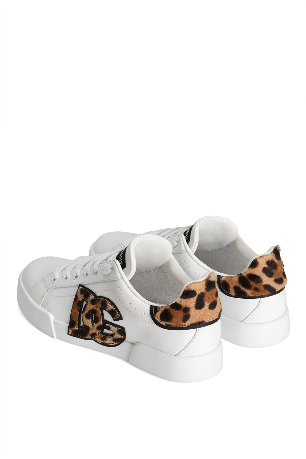 DOLCE & GABBANA Sneaker portofino light strobel in pelle